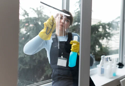 Nettoyage de vitres intérieures et extérieures à Poule-les-Écharmeaux
